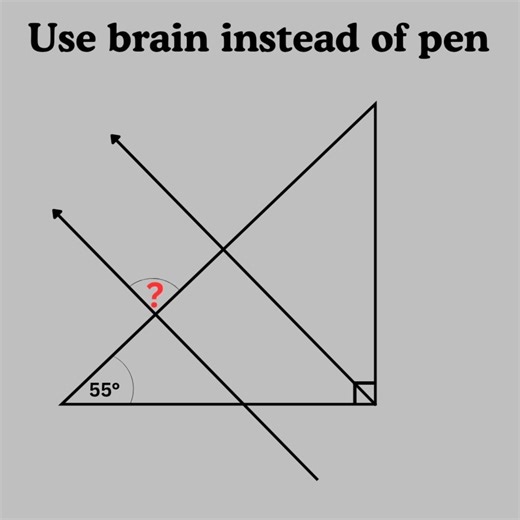 Basic mathematics Triangle problem algebra tricky problem #mathteacher #mathlover #mathfun #algebra