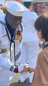 3.6K views · 5.3K reactions | Sailed into the Big E parade! ⛵️ Sailors from the USS Constitution and USS Connecticut walked in The Big E parade and shook some hands. The Ceremonial Guard also got to put on a show for y’all. ⚓️ #NavyWeek #Hartford #Navy250 #Connecticut | Navy Office of Community Outreach - NAVCO | Facebook