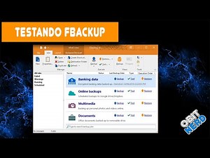 FBackup Programa profissional para os seus backup no Windows