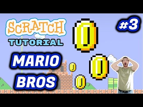Cómo programar MONEDAS - SUPER MARIO BROS (PLATAFORMAS CON SCROLL) en Scratch 3.0 - Tutorial #3