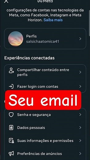 How to see your registered Instagram email
