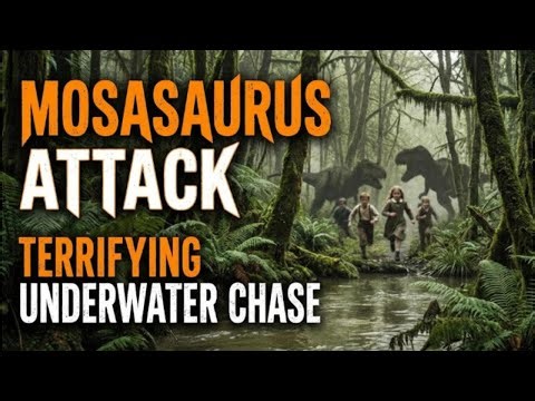 Mosasaurus Attack | Terrifying Underwater Chase