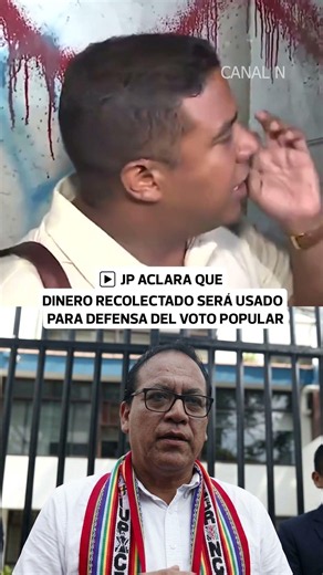 Juntos por el Perú explica que dinero recolectado será usado para defender votos | Correo
