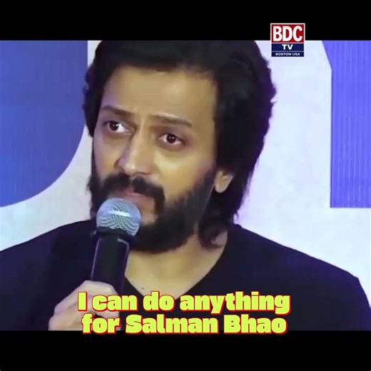 I can do anything for #salmankhan Bhao - #riteishdeshmukh