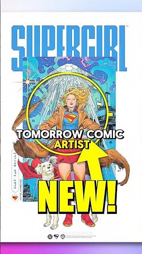 NEW SUPERGIRL MOVIE POSTER BY WOMAN OF TOMORROW ARTIST REVEALED! 🤯