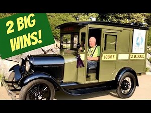 1929 Ford Model A Mail Truck wins at Concours D' Elegance 2021 You won't BELIEVE it!