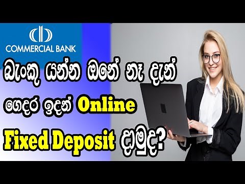How to Open a Fixed Deposit Online in Commercial Bank
