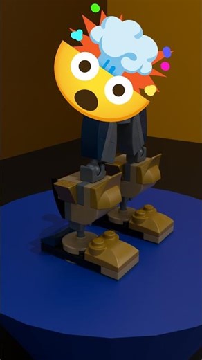 Building a LEGO Thanos Mech (Final Render) #short #lego #thanos #margvel