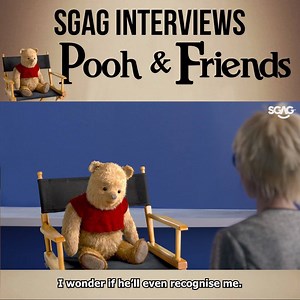 71K views · 767 reactions | YOO I’ve always wanted to speak with Winnie the Pooh and friends since I was a kid! Can’t believe Suezanna Chloe Tan had the opportunity to chat with them.  | SGAG | Facebook