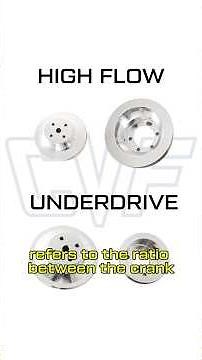 High Flow vs Underdrive Pulleys - Just The Meat - CVF Racing Tech Tips
