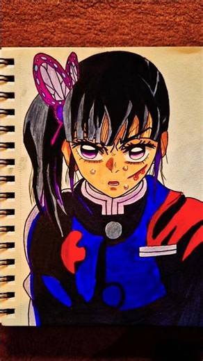 Drawing kanao #art#anime#fanart#demonslayer
