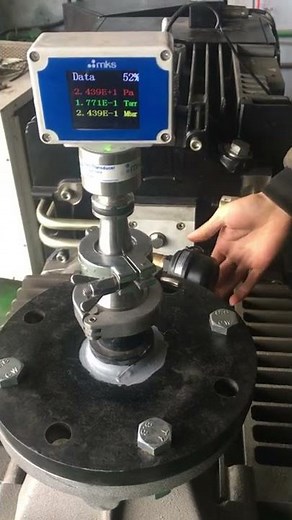 check after overhaul of the Leybold SP 630 vacuum pump