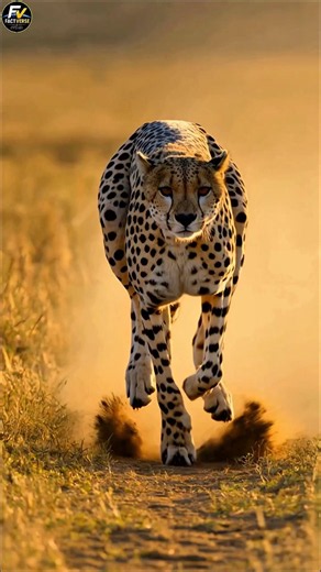 The Real Science Behind a Cheetah's Speed! 😱🐆⚡ #facts #cheetah #animals