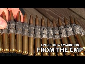 Unboxing Linked 30.06 Ammunition from the CMP - M1 Garand
