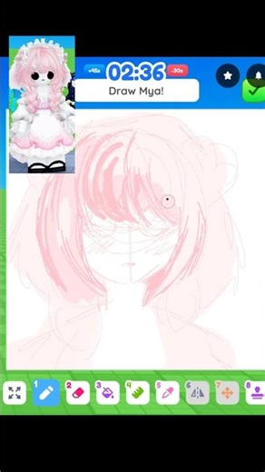 pt5 Roblox Draw Me CHALLENGE ⋆.🌸*:･