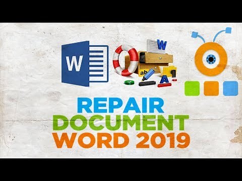 How to Repair a Word 2019 Document