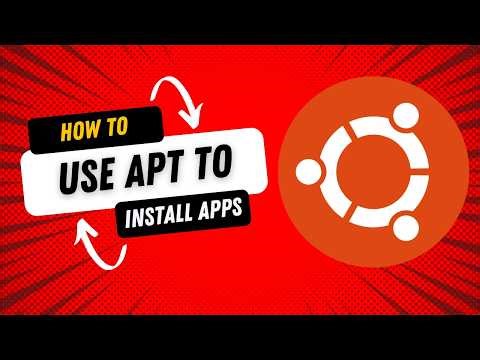 How to use apt to install apps with apt command.