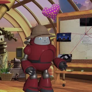 2.1K views · 572 reactions | Explore amazing truths about Easter with your favorite robot friend, Gizmo!  Get the "Gizmo’s Roadmap to Easter" DVD today when you become a member of the Superbook Club.  https://go.cbn.com/uHuu | Superbook | Facebook