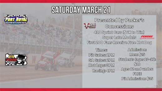 Port Royal Speedway will open 2026 season with sprint car event this weekend