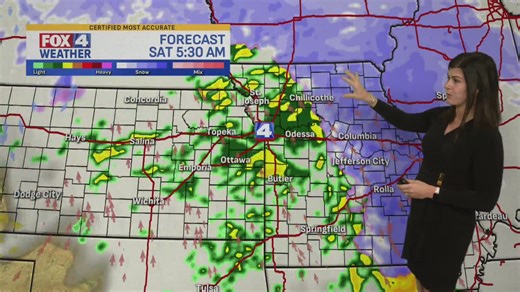 FOX4 Forecast: Rain & some snow move in!