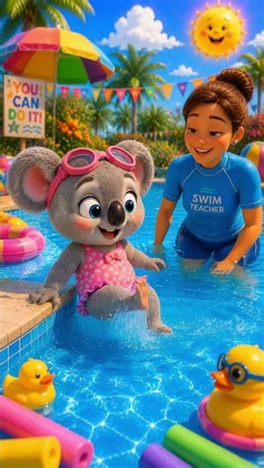 Swimming Song for Kids | Preschool Learning Song | Rosie Learns to Swim
