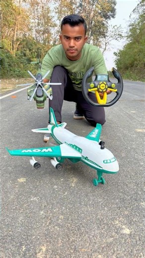 Remote control, helicopter and big size flight ✈️ unboxing testing video