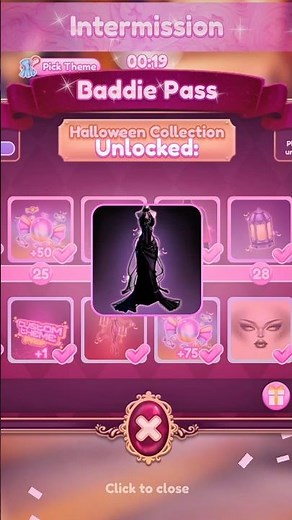 Unlocking the full baddie pass… dress to impress Halloween update #dresstoimpress #roblox