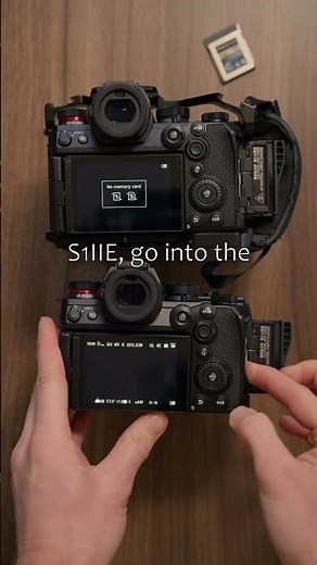 Copying settings from different Lumix cameras saves so much time setting up a new camera
