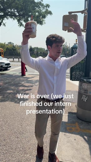 War is Over: Celebrating Our Intern Presentation