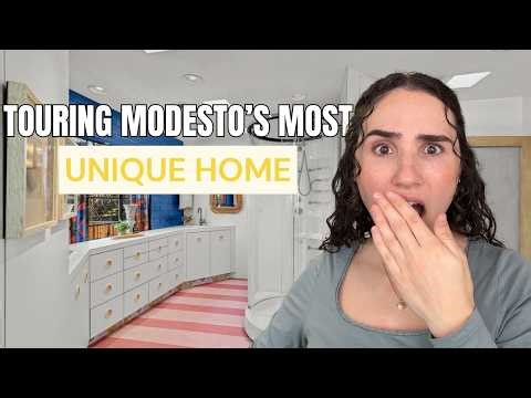 Inside Modesto's Most UNIQUE Home | Check Out Modesto's College Area
