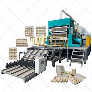 [Hot Item] Full Automatic Paper Pulp Forming Machine Egg Tray Making Machine Production Line