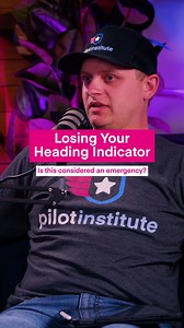 Is losing your heading indicator an emergency? 🆘 | Pilot Institute Airplanes