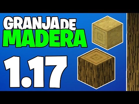 HOW TO MAKE an AUTOMATIC WOOD FARM in Minecraft 1.17.1 - Tutorial