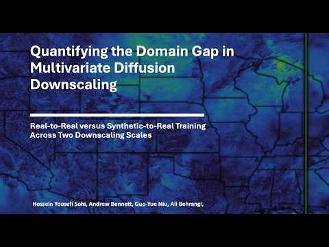 Quantifying the Domain Gap in Multivariate Diffusion Downscaling | El Día 2026