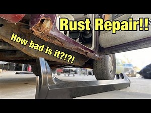 92 Chevy Silverado Rocker Panel Repair! Part 1