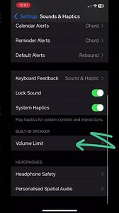 How to limit maximum volume on iphone