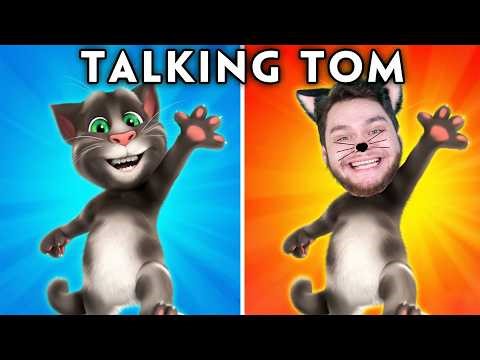 Make Tom Happy - Control Emotion of Talking Tom | Talking Tom Funniest Compilation | Woa Parody