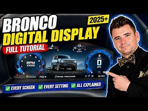 Ford Bronco Digital Display Tutorial (2025+) | Full Driver Screen Walkthrough