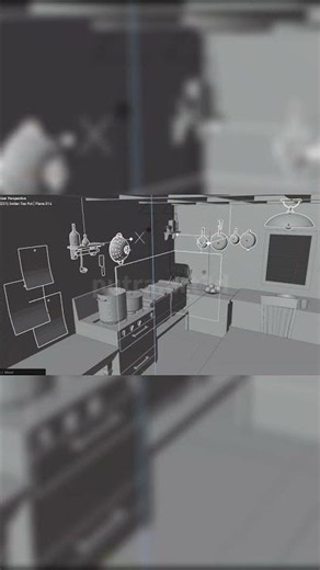 Creating the kitchen in a Blender ☕✨