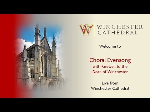 04-13-25 Choral Evensong live from Winchester Cathedral. 🇺🇦