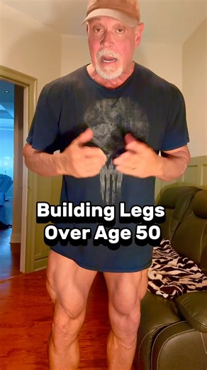 Building legs over age 50. #over50 #fitover50
