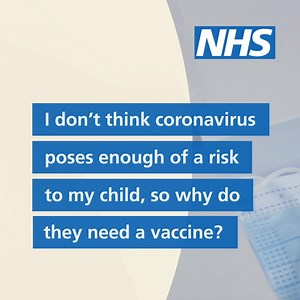 13K views · 213 reactions | COVID-19 is usually mild in most children, but it can make some children unwell. Dr Ellie Cannon explains how one dose of the vaccine can give your child good protection. Find out more at https://www.nhs.uk/conditions/coronavirus-covid-19/coronavirus-vaccination/coronavirus-vaccine-for-children-aged-12-to-15/ | nhs.uk | Facebook