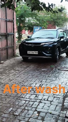 🚘 Suzuki Fronx Before & After Wash | Shiny Look Transformation 💦✨