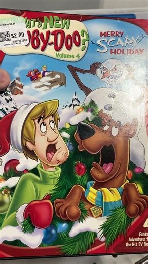 Looking at the DVD’s at Goodwill!