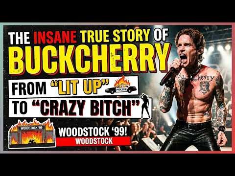 YT Thumbnail - The INSANE True Story of Buckcherry: From "Lit Up" to "Crazy Bitch"
