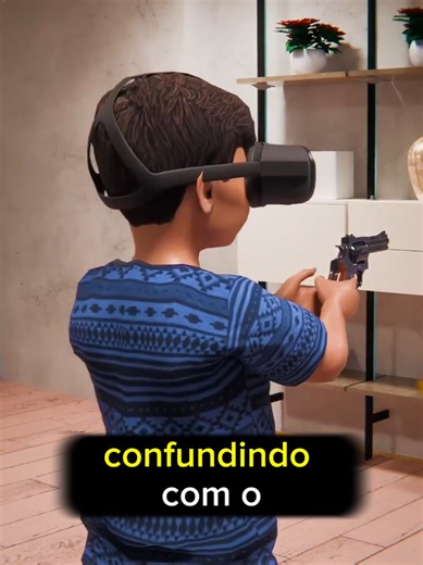 Em uma pequena cidade, um garoto de 12 anos passava a maior parte do tempo imerso em jogos de realidade virtual. Seu pai, um colecionador de armas, mantinha uma pistola guardada de forma negligente, sem cofre ou trava de segurança. Certo dia, enquanto o garoto se preparava para iniciar mais uma partida com seu óculos de VR, encontrou a arma sobre a mesa da sala. Usando o headset e já envolvido pelo ambiente virtual, ele acreditou estar segurando o controle do jogo. Ao imitar um movimento comum d