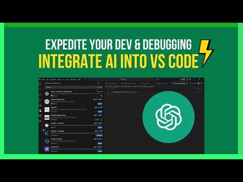 How To Integrate ChatGPT Codex AI into Your Visual Studio Code IDE - AI Tool Extension