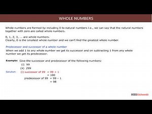 Introduction to Whole Numbers Video Lecture | Crash Course for UAE Grade 6