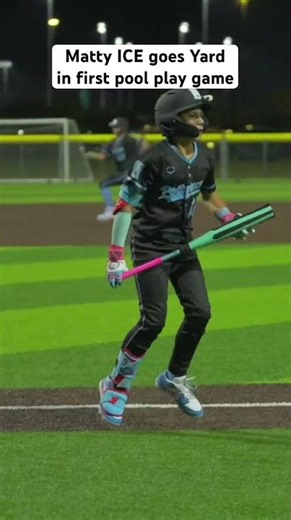 Pottstown Player Matty ICE Goes YARD in First Pool Play Game! #shorts