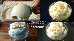 42K views · 1.7K reactions | BUTTERSCOTCH ICE CREAM | HOMEMADE ICE CREAM RECIPE INGREDIENTS:- * 2 CUPS MILK (500 ML) *6 MARIE BISCUITS *1/2 CUP SUGAR (100 GM) * 1 CUP FRESH MALAI *1 TSP BUTTERSCOTCH ESSENCE FOR CARAMEL CRUNCH * 1/4 CUP SUGAR (50 GM) *1 TSP BUTTER *2 TBSP CHOPPED ALMONDS AND CASHEWS *If you don't have malai you can use whipped cream | Rita Arora Recipes | Facebook